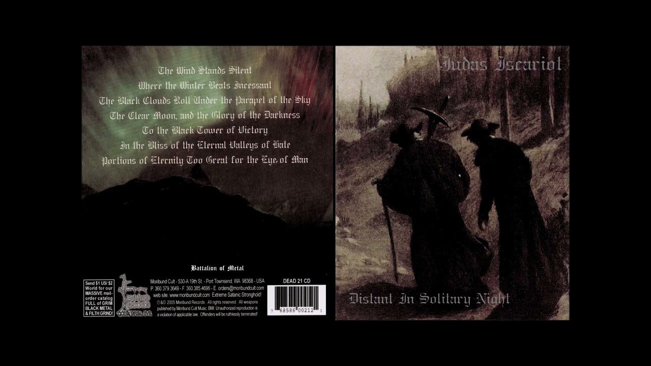 JUDAS ISCARIOT - Distant In Solitary Night (FULL ALBUM) USA - YouTube
