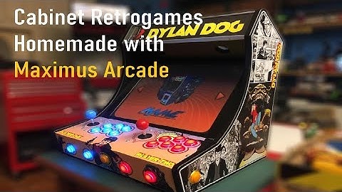 Homemade cabinet retrogames - maximus arcade