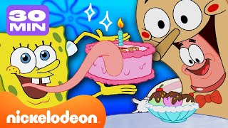 Spongebob | Setiap Permen, Manisan, dan Camilan! 🍬 | Kompilasi 30 Menit | Nickelodeon Bahasa