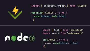 Node.js has a built-in test runner!