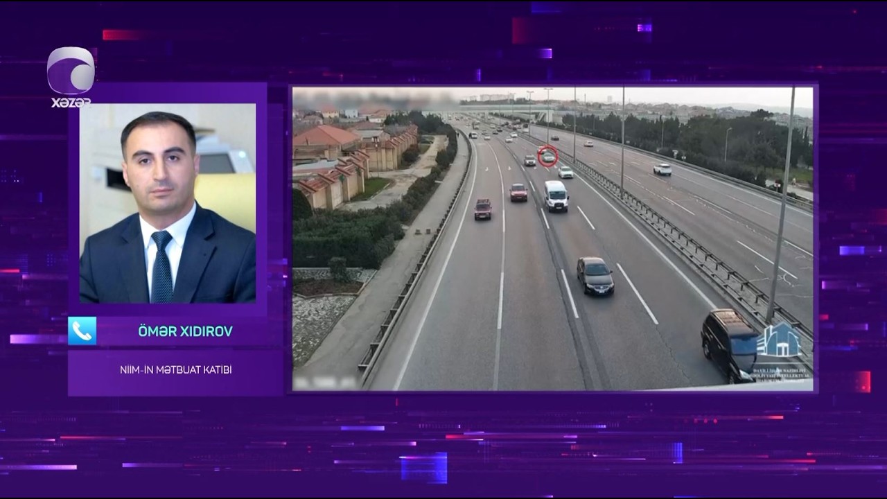 Sağ zolaq boş olduğu halda sol ilə hərəkət edən sürücülərə XƏBƏRDARLIQ