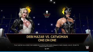 WWE 2K25 Debi Mazar 🆚 Catwoman