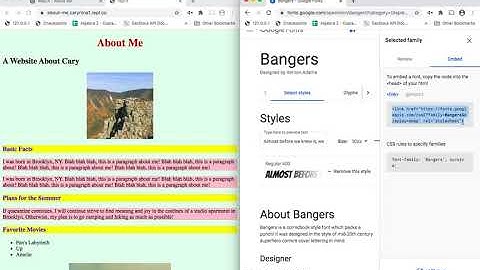 AP - CSP - Fonts Using Google Fonts
