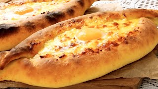 Хачапури по-аджарски. Очень простой и быстрый рецепт. screenshot 3