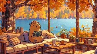 Light will find you ☕🍂 Lakeside View & Autumn Lofi Chill to Study, Work and Focus screenshot 5
