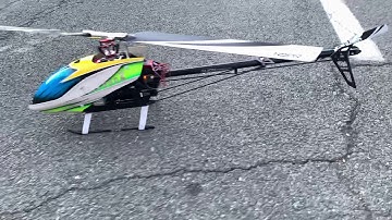 Maiden Flight Trex 500X