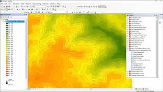 How to Generate Vector Elevation Class Map from DEM in ArcGIS