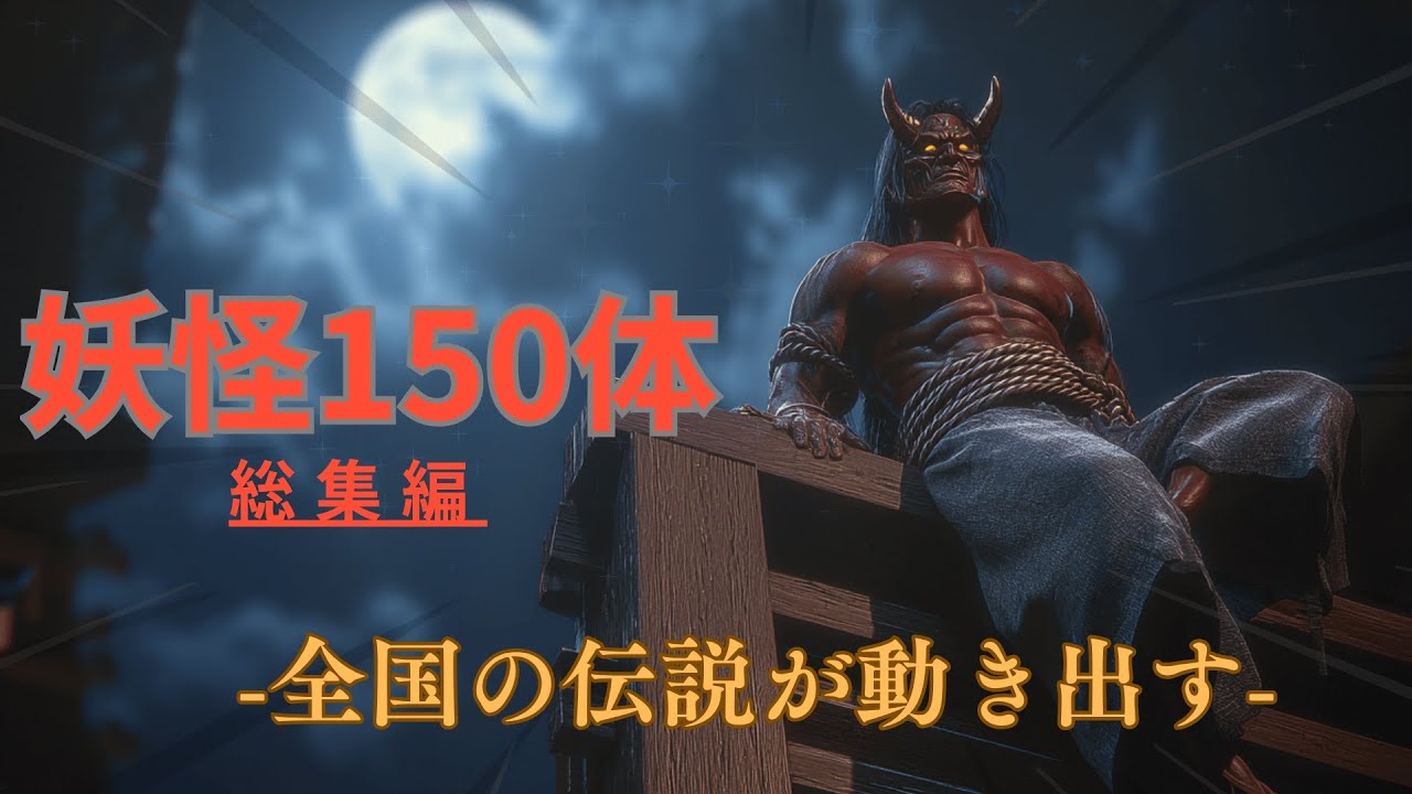 【妖怪150体総集編】全国の伝説が一気に動き出す．．．‼