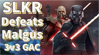 Kylo Beats Omicroned Darth Malgus 3v3 Grand Arena Championship. Just add Nightsisters: How-to SWGOH