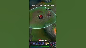 TALON - HOW TO COMBO WITH HYDRA #leagueoflegends #talon