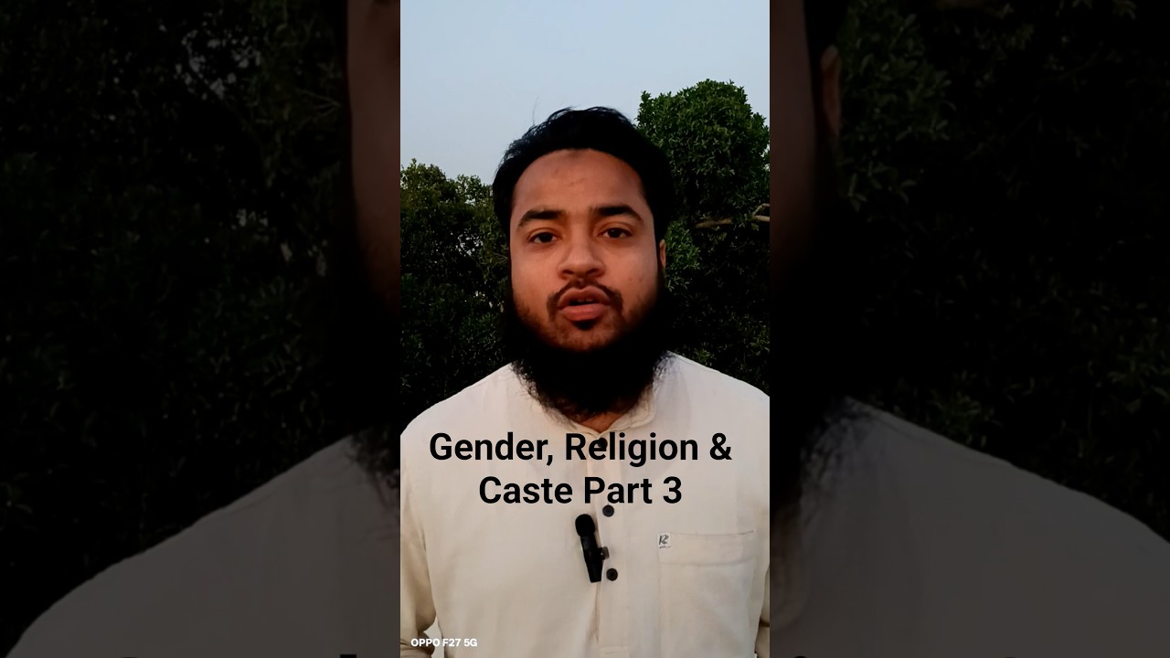 Gender Religion & Caste Class X Part 3 