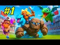 Шикарная императрица! Голем стал ещё сильнее! ТОП геймплей! / Clash Royale