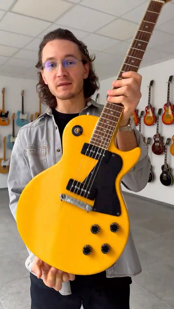 Tokai Les Paul Special 2009 - Yellow - YouTube