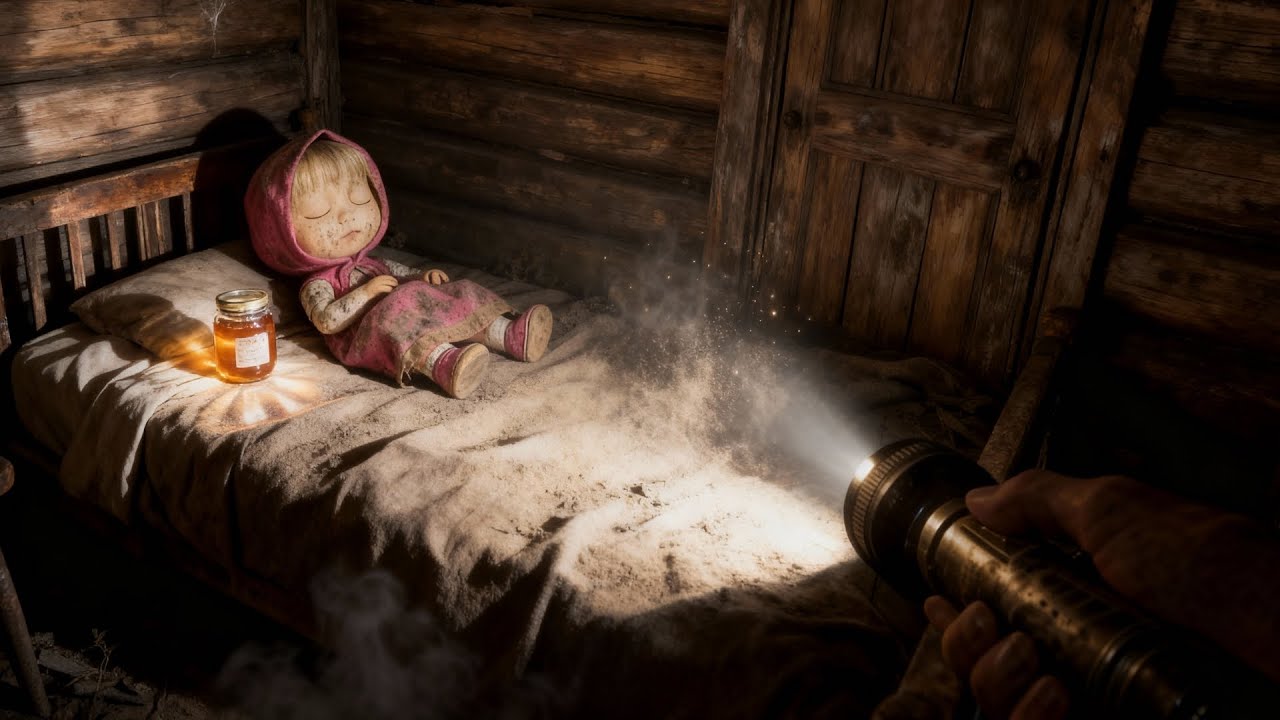 They found characters from the cartoon "Masha and the Bear" in an old house! (Episode 3)