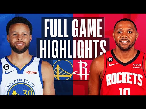 Houston Rockets vs. Golden State Warriors Full Game Highlights | Nov 20 | 2022 NBA Season