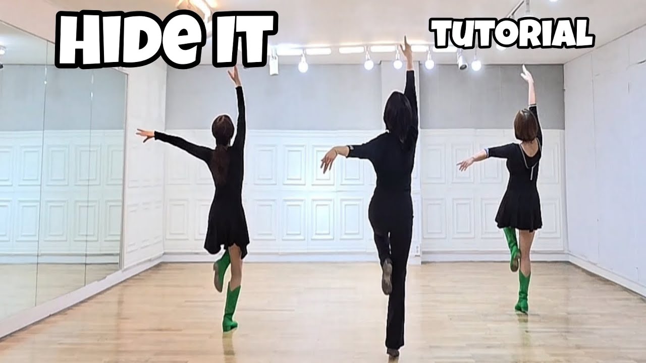 Hide It - Line Dance (Tutorial) 