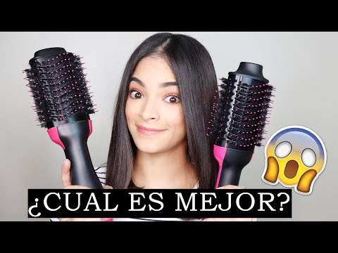 CEPILLO SECADOR Y ALISADOR // IMITACION DE REVLON // REVLON ONE STEP HAIR  DRYER AND VOLUMIZER - DUPE - YouTube