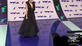Sofia Carson at the 2017 MTV Video Music Awards at The Forum in Los Angeles