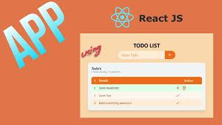 How to make a Todo List App using ReactJS