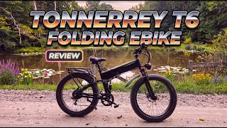 Checking out the Tonnerrey T6 Folding Fat Tire Electric Bike