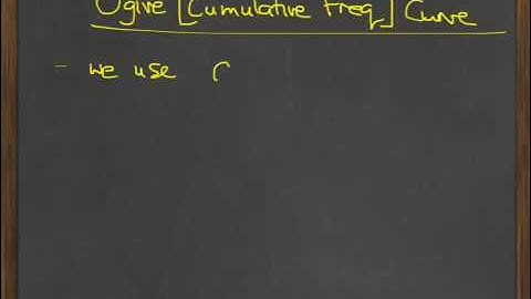 Cumulative Frequency Curve Zimsec O Level