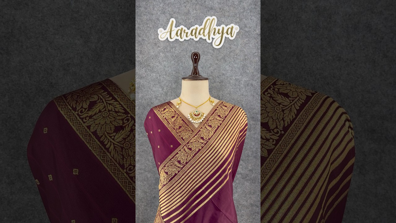 Munga Soft Silk 3D Flower Masterpiece Saree