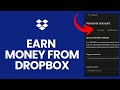 How to Earn Money from Dropbox 2024?