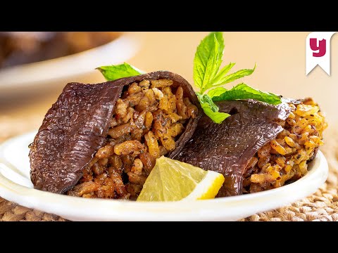 Zeytinyağlı Kuru Patlıcan Dolması - Dolma Tarifleri | Yemek.com