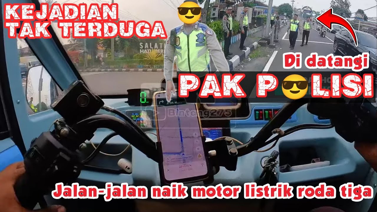 UJI COBA NAIK MOTOR LISTRIK RODA TIGA SELIS BROMO SEJAUH 100KM++