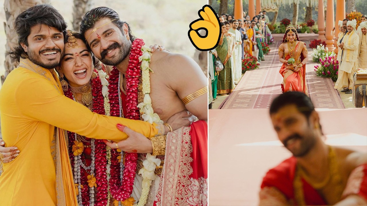 Anand Devarakonda Happy Moments At Vijay - Rashmika Wedding #Virosh