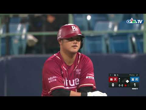 05/27 樂天 vs 富邦 四局上，火車過山洞，范國宸發生失誤，陳俊秀上到二壘