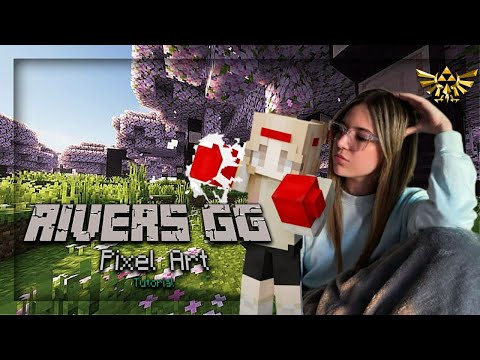 Tutorial de pixel art 3D del skin de Rivers GG | Minecraft
