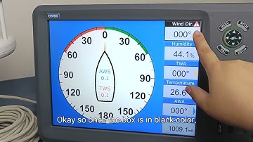 ONWA KW-360 and Wind Screen of ONWA Plotters