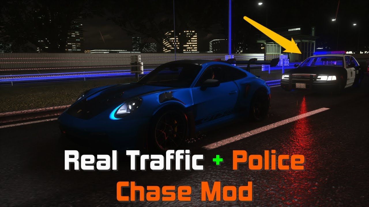 Assetto Corsa How To Install Real Traffic + Police Mod Chase - YouTube