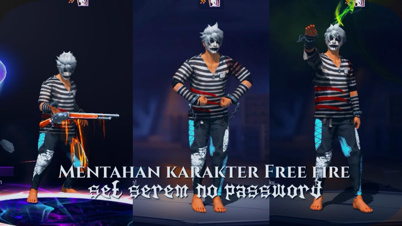 PRESET + MENTAHAN KARAKTER FREE FIRE || SET SEREM NO PASSWORD - YouTube