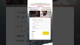Top Pseudocode Question Asked In vartusa Tcs infosysaccenture pseudocode learning 2025