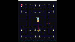 PacMan AI Agent (Reinforcement learning)