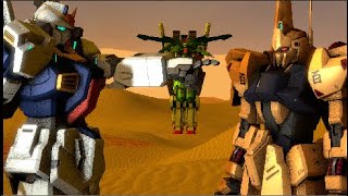 (SFM) Gundam Team on desert