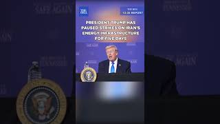 Trump Pauses Strikes Against Iran, Citing ‘Productive’ Talks; Iran Denies Talks | 12:30 REPORT
