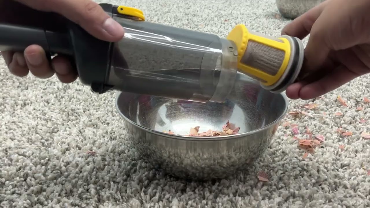 Costco fanttik car vaccum extreme mess test