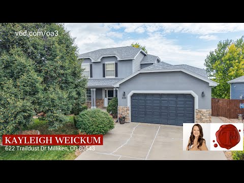 622 Traildust Dr, Milliken, CO home video tour
