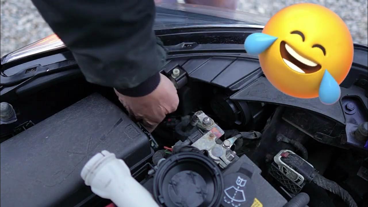 How to change headlight bulbs in a 2015 Chevy Malibu. - YouTube
