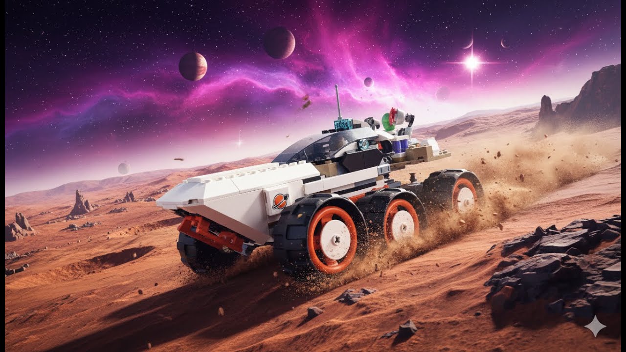 Lego Spectral Surface Cruiser build instructions