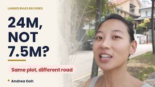 What Is the Front Setback for a Landed House or GCB in Singapore?