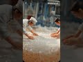 Miniature Baker Decorates Tiny Cupcakes • Satisfying Icing Swirls