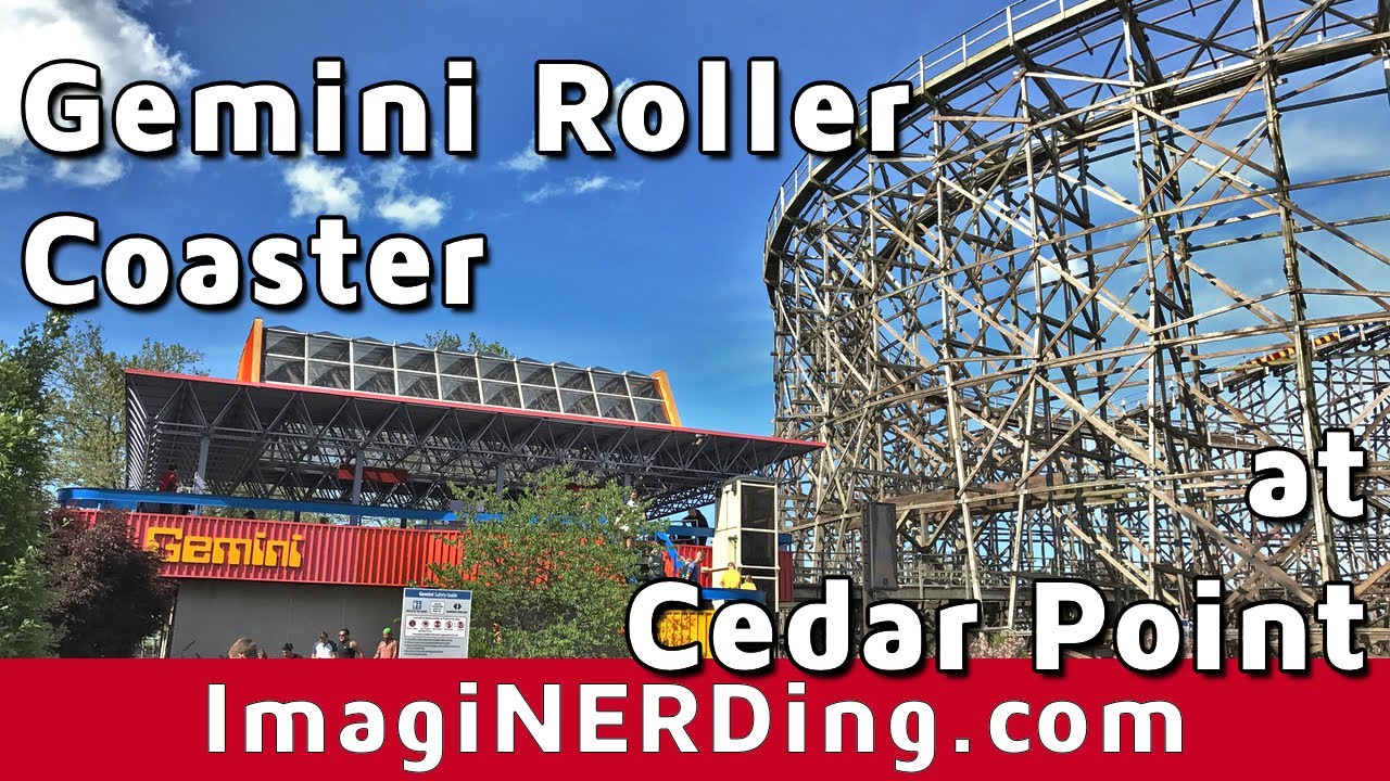 Gemini Roller Coaster at Cedar Point YouTube