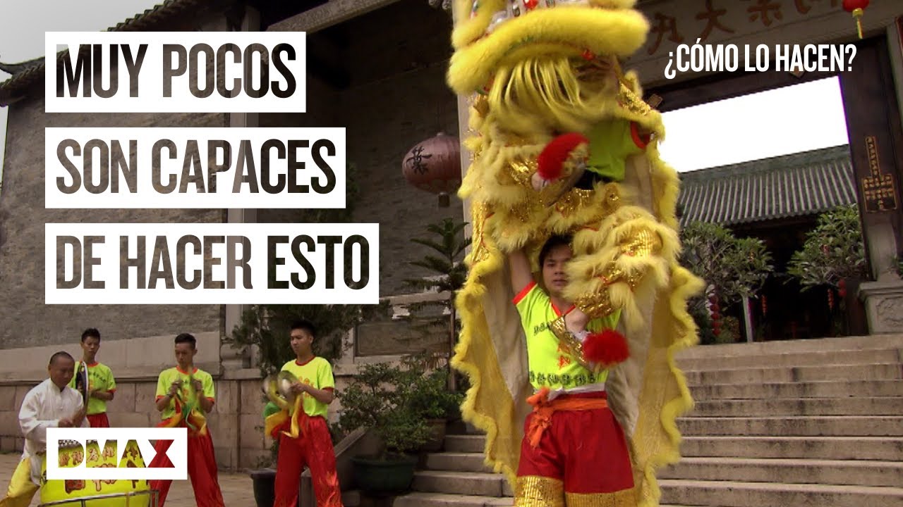 Los trajes para la danza del león china | ¿Cómo lo hacen?