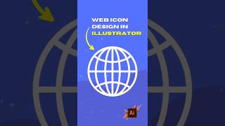 Web Icon Design with Adobe Illustrator..✒️ | Graphic Designing | GRAPHICO | #creative