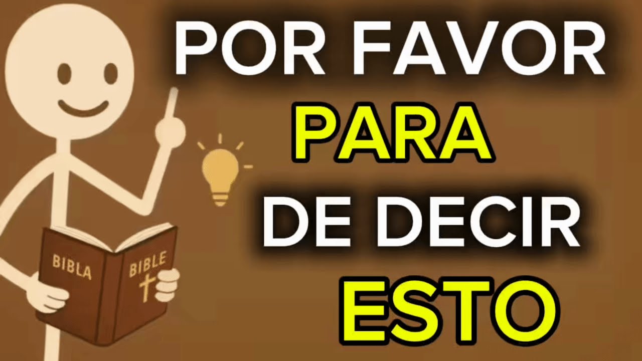 Estas PALABRAS Estan DESTRUYENDO tus BENDICIONES (PARA DE DECIRLAS YA)
