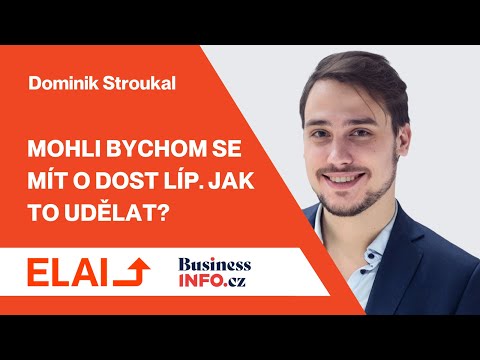 Politická kultura v ČR téměř znemožňuje, aby ekonomika šlapala lépe, říká Dominik Stroukal